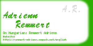 adrienn remmert business card